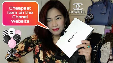 cheapest thing on chanel website.